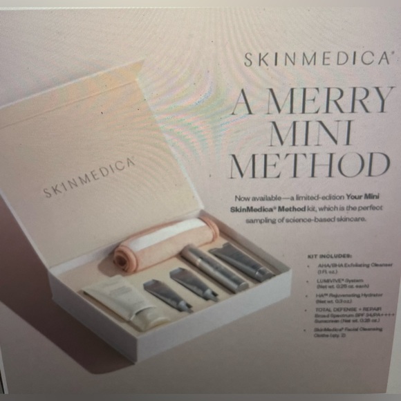 SkinMedica, your mini method kit, sealed, NWT, the perfect kit expiration 1/25 - Picture 3 of 8